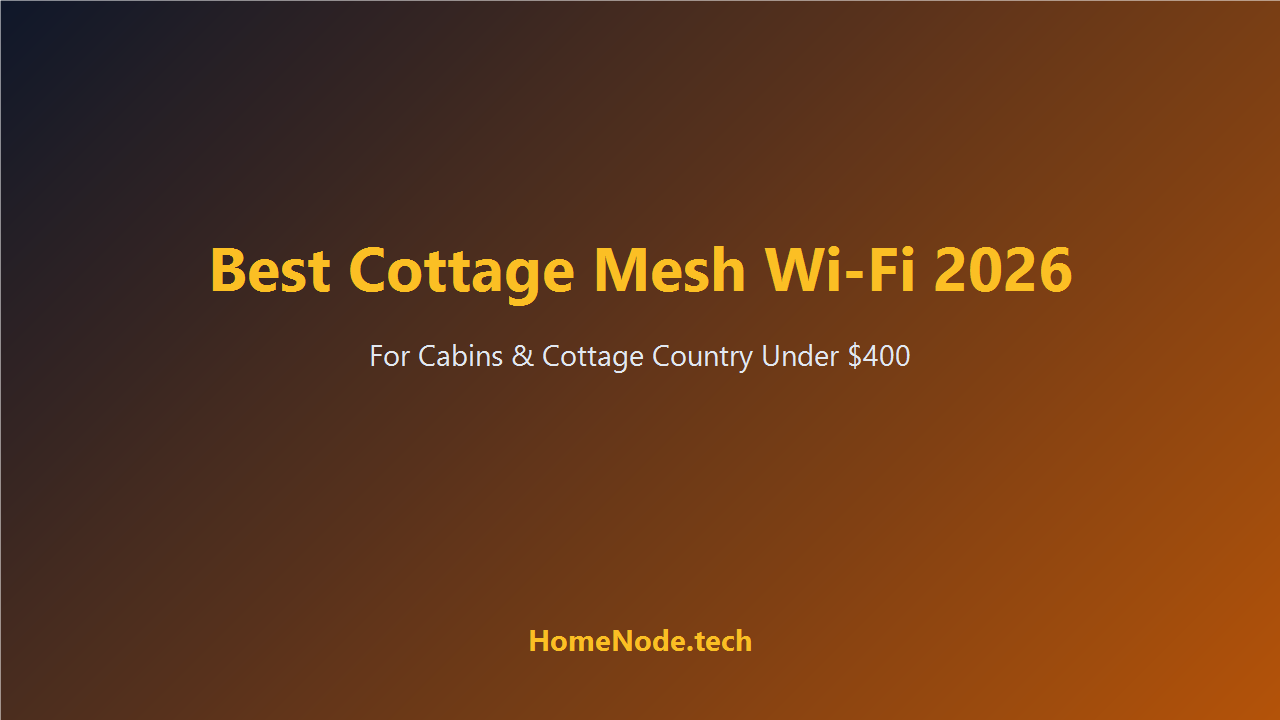 Best Mesh Wi-Fi for Cottage and Cabin Setups Under 0 in 2026